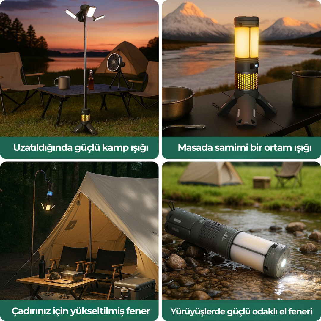 Kampzone PowerLight 360°